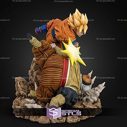 Goku Super Saiyan Vs Android 19 STL Files