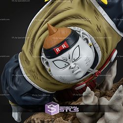 Goku Super Saiyan Vs Android 19 STL Files
