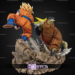 Goku Super Saiyan Vs Android 19 STL Files