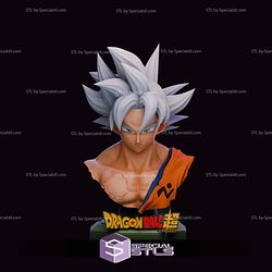 Goku UI Bust STL Files