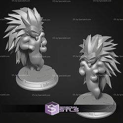 Gotenks Ghost SSJ3 Halloween STL Files