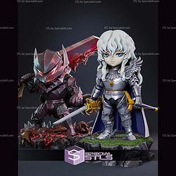 Griffth Chibi 160mm STL Files