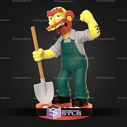 Groundskeeper Willie STL Files