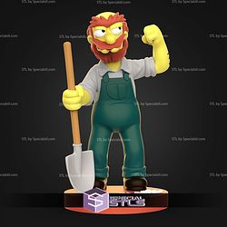 Groundskeeper Willie STL Files
