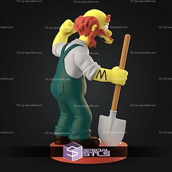 Groundskeeper Willie STL Files