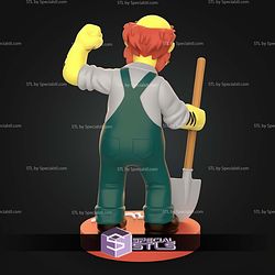 Groundskeeper Willie STL Files
