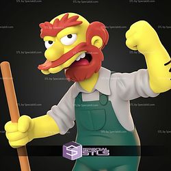 Groundskeeper Willie STL Files