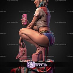 Harley Trouble In Pink STL Files