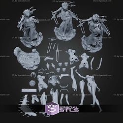 Harribel Bleach 271mm STL Files