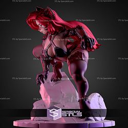 Hell Vixens Catgirl 230mm STL Files