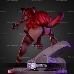 Hell Vixens Catgirl 230mm STL Files