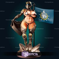 HellDiver Girl ATL STL Files