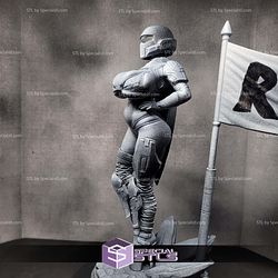 HellDiver Girl ATL STL Files