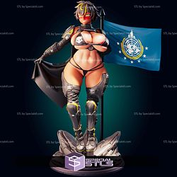 HellDiver Girl ATL STL Files