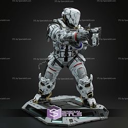 Hugh Pragmata 258mm STL Files