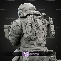 Hugh Pragmata 258mm STL Files