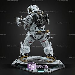 Hugh Pragmata 258mm STL Files