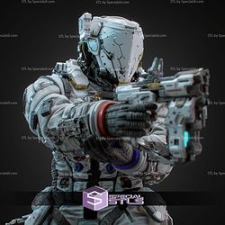 Hugh Pragmata 258mm STL Files