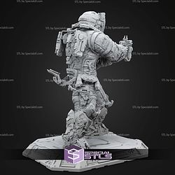 Hugh Pragmata 258mm STL Files