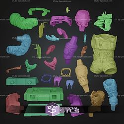 Hugh Pragmata 258mm STL Files