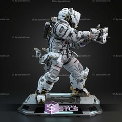 Hugh Pragmata 258mm STL Files