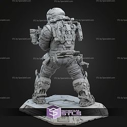 Hugh Pragmata 258mm STL Files