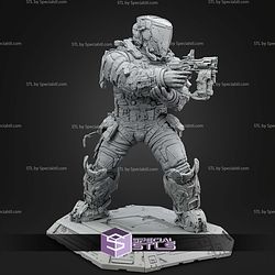 Hugh Pragmata 258mm STL Files