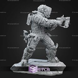 Hugh Pragmata 258mm STL Files