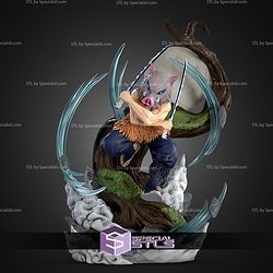 Inosuke Moon Diorama 298mm STL Files