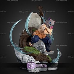 Inosuke Moon Diorama 298mm STL Files