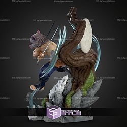 Inosuke Moon Diorama 298mm STL Files