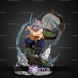 Inosuke Moon Diorama 298mm STL Files