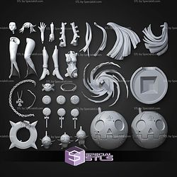Jack O Guilty Gear 180mm STL Files