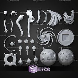 Jack O Guilty Gear ALT 180mm STL Files