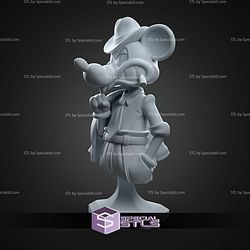 Jack Pepper The Trench Sweeper Bust STL Files