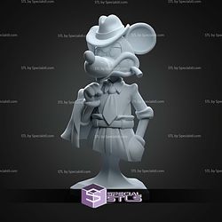 Jack Pepper The Trench Sweeper Bust STL Files