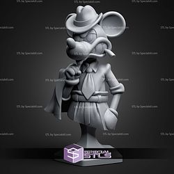 Jack Pepper The Trench Sweeper Bust STL Files