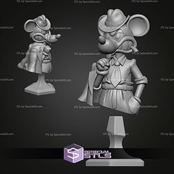 Jack Pepper The Trench Sweeper Bust STL Files