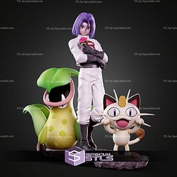 James Pokemon 230mm STL Files