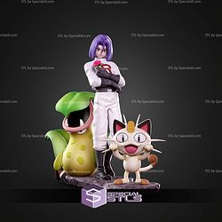 James Pokemon 230mm STL Files