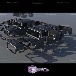 Jeep Gladiator STL Files