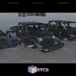 Jeep Gladiator STL Files