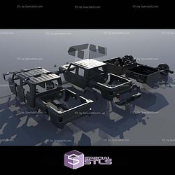Jeep Gladiator STL Files