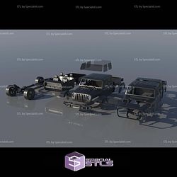 Jeep Gladiator STL Files