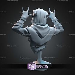 Jester The Mighty Nein Bust STL Files