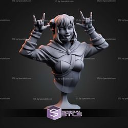 Jester The Mighty Nein Bust STL Files