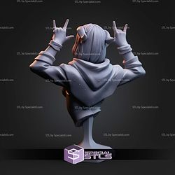 Jester The Mighty Nein Bust STL Files