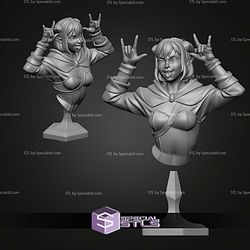 Jester The Mighty Nein Bust STL Files