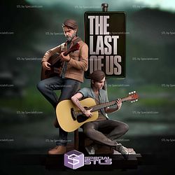 Joel And Ellie The Last Of Us 2 STL Files