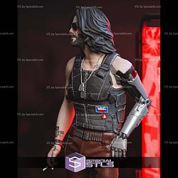 Johnny Silverhand City Burn STL Files